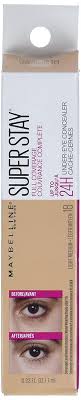 Amazon.com : Maybelline New York Super Stay Super Stay Full Coverage,  Brightening, Long Lasting, Under-eye Concealer Liquid Makeup For Up To 24H  Wear, With Paddle Applicator, Light/Medium, 0.23 fl. oz. : Beauty