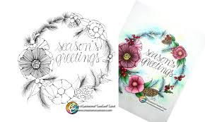 Maybe you would like to learn more about one of these? Printable Colouring Page Season S Greetings Wreath By Creationsceecee On Etsy Printable Coloring Pages Coloring Pages Colouring Pages
