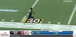 Video: Denzel Ward Rips a 4.32 Unofficial Time on First 40-Yard ...