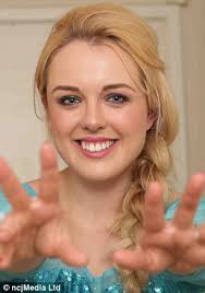 Nursery nurse Samantha Van Rossen starts new career playing Frozen's Elsa