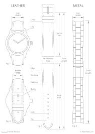 The width of the when measuring the width of the band, the best rule to a proper replacement fit is that it's better to. How To Measure Leather And Metal Watch Bands Watchstyle
