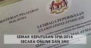 Panduan daftar semakan upu online 2021 lepasan spm dan lepasan stpm setaraf yang memohon melalui borang permohonan ua ipg kolej matrikulasi politeknik kolej komuniti dan ilka sebelum tarikh tutup serta check result dan keputusan rayuan kemasukan pelajar ke universiti awam ua, politeknik. Semak Keputusan Spm 2016 Secara Online Dan Sms