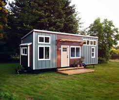 30 Topanga Tiny Home Tiny House For Sale In Portland Oregon Tiny House Listings Tiny House Exterior Tiny House Movement Tiny House Trailer
