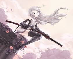 See more ideas about anime guys, anime boy, anime. Anime Girl Katana White Hair Wallpapers Wallpaper Cave
