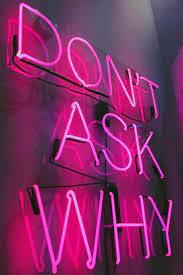 Jul 31, 2020 · your teenage daughter will love this, the soft pin alongside the black creates a beautiful contrast. Weheartit Com Pink Black Save Black And White Neon Quotes Neon Wallpaper Neon Signs