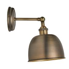 John Lewis Partners Baldwin Wall Light Antique Brass Wall Lights Bedside Wall Lights Copper Wall Light