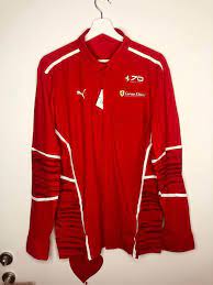 Oct 16, 1997 · at the end of his first year with ferrari, the monegasque won two races, achieved 10 podiums and led the field with seven pole positions. Clothing Ferrari Ferrari Shirt 70th Anniversary Corse Catawiki