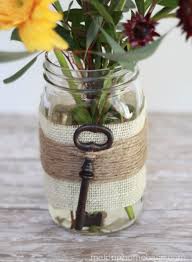 All natural handpicked wood, decorative mason jar with natural rope to secure the jar in place. 17 Awesome Diy Mason Jar Vase Designs You Can Make In No Time