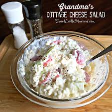 Add ramen noodles to a baking sheet and toss with 1 tablespoon olive oil. Grandma S Cottage Cheese Salad Sweet Little Bluebird