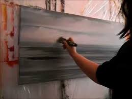 Bild anschauen, reisepläne schmieden, träumen…. Meer Nordsee Bei Ebbe Wolken Malen Acrylmalerei Demo Acrylic Painting Tutorial Youtube