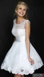 Sweet 16 Dress Sweet 16 Dresses Short Wedding Dress Lace White Dress Wedding Dresses Beaded