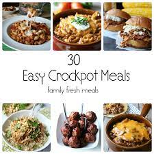 In this guide, we'll teach you how to master the craft of cooking with a crockpot, from prep to cleaning. 30 Easy Crockpot Recipes Family Fresh Meals Crockpot Recipes Easy Best Crockpot Beef Stew