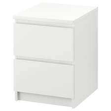 Malm 2 Drawer Chest White 15 3 4x21 5 8 Ikea Ikea Malm Wall Shelf Unit Ikea Side Table