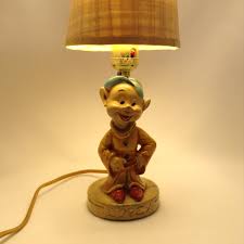 Modeware Dopey Novelty Lamp 1938 Walt Disney Enterprises La Mode Studios