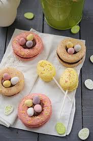 Macaron De Paques Easter Macarons Patisserie De Paques Dessert Paques Recette Biscuit