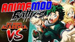 Welcome to the world of anime! The Top Minecraft Mods Battle Amazing My Hero Academia Mod Anime Mod Battles Minecraft Anime Youtube