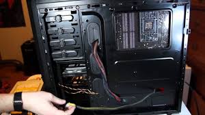 Having cords handy and off the floor keeps kids and cats from sending laptops flying. Basics Of Cable Management Beginner S How To Guide Gamersnexus Gaming Pc Builds Hardware Benchmarks