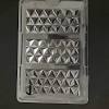 All of them were designed to be easily made in our molds. 1