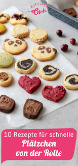 Schnelle Platzchen Von Der Rolle Ein Teig 10 Varianten Und Einfrieren Kann Man Ihn Auch Noch Jetzt Ausprobieren Wei Leckereien Lebensmittel Essen Rezepte
