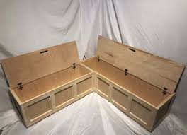 Storage space isn't limited to the underside of a banquette. Corner Bench Set Shaker Banquette Bench Top Opening Storage Bench Breakfast Nook Unfinished Corner Bench Seating Breakfast Nook With Storage Bench With Storage