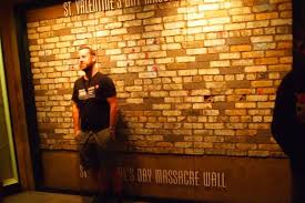 Clark st., seven men were lined up against a whitewashed wall and pumped with 90 bullets from submachine guns, shotguns and a revolver. Golden Steer And The Mob Museum Two Great Vegas Joints Readuponit