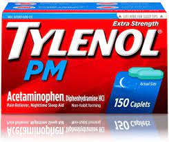 I only take one pill of tylenol pm normal strength since the end of. Tylenol Pm Extra Strength Caplets 150 Ea Pack Of 2 Walmart Com Walmart Com