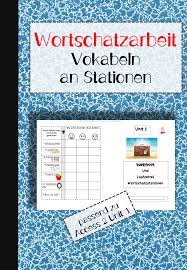 Wortschatzstationen Unit Access 2 Unit 1 Unterrichtsmaterial Im Fach Englisch In 2020 Unterrichtsmaterial Englischunterricht Bildkarten