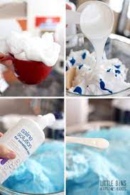 Set aside for later use. Fluffy Slime Recipe In Just 5 Minutes Little Bins For Little Hands