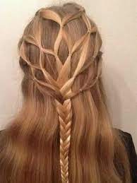 Viking Maiden Braid This Is Awesome The Strands Starting From The Crown Almost Look Like Tree Branches Hair Styles Long Hair Styles Womens Hairstyles