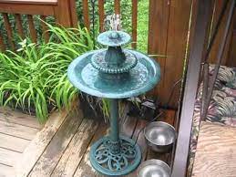 Constructed of durable polyresin, it boasts an elegant verdigris finish. Don T Buy This 3 Tier Bird Bath Water Fountain By Gardman Youtube