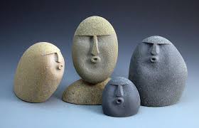 Sage green trim pops against the white stone exterior and ties in with the surrounding texas landscape. Create Meme Modern Sculpture Ancient Stone Mask Modern Stone Sculptures With Fine Details Pictures Meme Arsenal Com