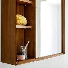 Buy bathroom cabinets & shelving online! Mid Century Bathroom Cabinet With Shelves West Elm United Kingdom
