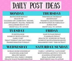 Beachbody Social Media Challenges Social Media Content Calendar Social Media Planner