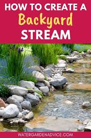It's just how i did it. How To Build A Backyard Stream In 2020 Backyard Stream Water Features In The Garden Waterfalls Backyard