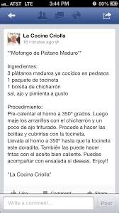 Mofongo De Platano Maduro Puerto Rican Recipes My Favorite Food Food