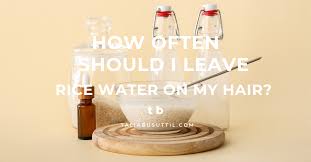 Pour ½ cup of uncooked rice in a strainer. How Often Should I Use Rice Water On My Hair Home Page