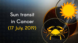 Plenty of money gains may be possible for the day, and with this, chances to raise your standard of living may be possible. Sun Transit In Cancer 17 July 2019