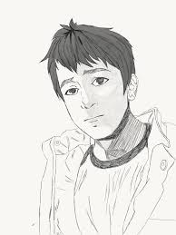 Sketch Of My Younger Brother Did This Digitally On The Adobe Photoshop Sketch App Sketch App Photoshop Male Sketch