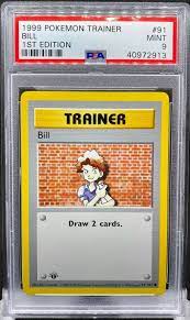 91 / common card type / hp / stage: Pokemon Bill 91 102 1st Edition Value 1 98 175 00 Mavin