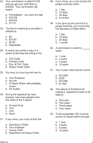 Notary Public Practice Exam Questions Pdf Free Download