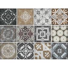 World Menagerie 12 Tlg Selbstklebendes Mosaikfliesen Set Ebba Aus Pvc Fliesenaufkleber Mosaik Mosaikfliesen Mosaik Muster