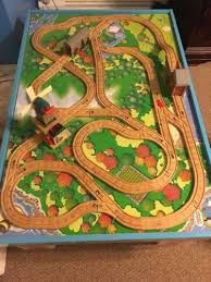 Thomas The Train Wooden Table Wooden Train Track Wooden Train Set Thomas The Train