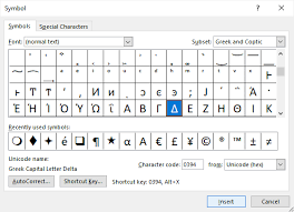The delta symbol alt code is 235 for lowercase delta and 30 for uppercase delta.to type this symbol using the alt code, hold down the alt key whilst you type the alt code using the numeric keypad, then release the alt key.aside using the alt code, you can also use the delta symbol unicode to insert it into microsoft. How To Insert Or Type The Delta Symbol In Word D Or D