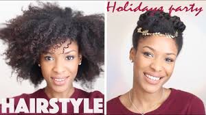 Maybe you would like to learn more about one of these? Nappy Coiffure Soiree Reveillon Nouvel An Cheveux Crepus Frises Boucles Youtube