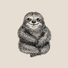 Art Prints Sloth Sloth Art Sloth Tattoo Sloth
