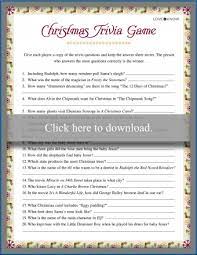 You can also play it by letting everyone take turns to ask a question and let the rest of the family members answer it. Christmas Trivia Games Printable Online Lovetoknow