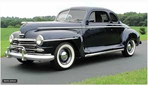 Image result for Black 1947 Plymouth