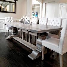 Trestle Dining Table Etsy In 2020 Grey Dining Tables Farmhouse Dining Room Set Dining Table In Kitchen