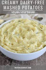 Creamy Dairy Free Mashed Potatoes Dairy Free Mashed Potatoes Mashed Potatoes Dairy Free