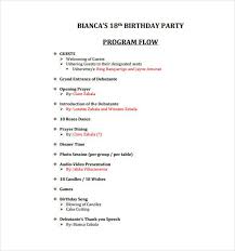 Send a birthday video greeting to your friend or relative. Birthday Program Template 11 Free Word Pdf Psd Eps Ai Vector Format Download Free Premium Templates Debut Ideas Debut Party 18th Birthday Party